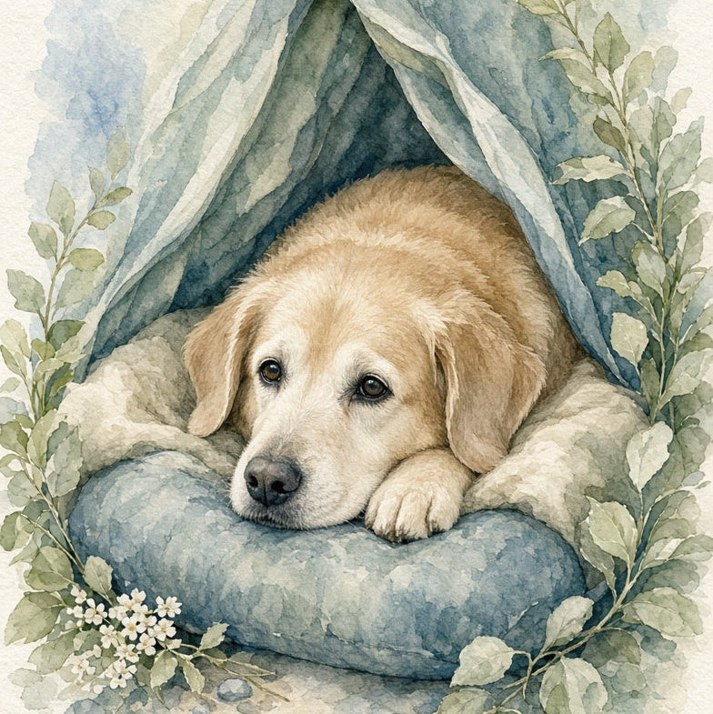 Helping a Confused Senior Dog Feel Secure