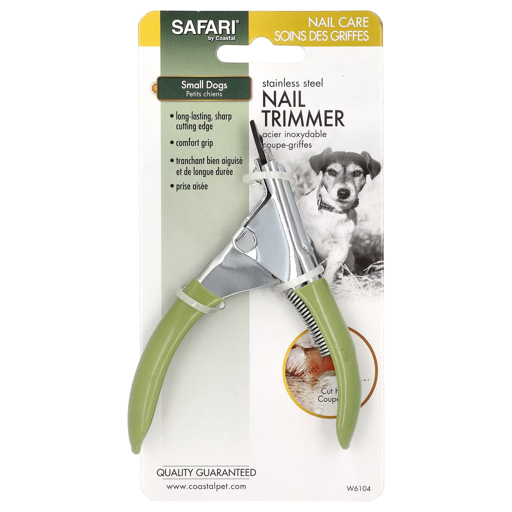 Coastal - Safari - Guillotine Dog Nail Trimmer, No Color, Small (5" L X 3" W)
