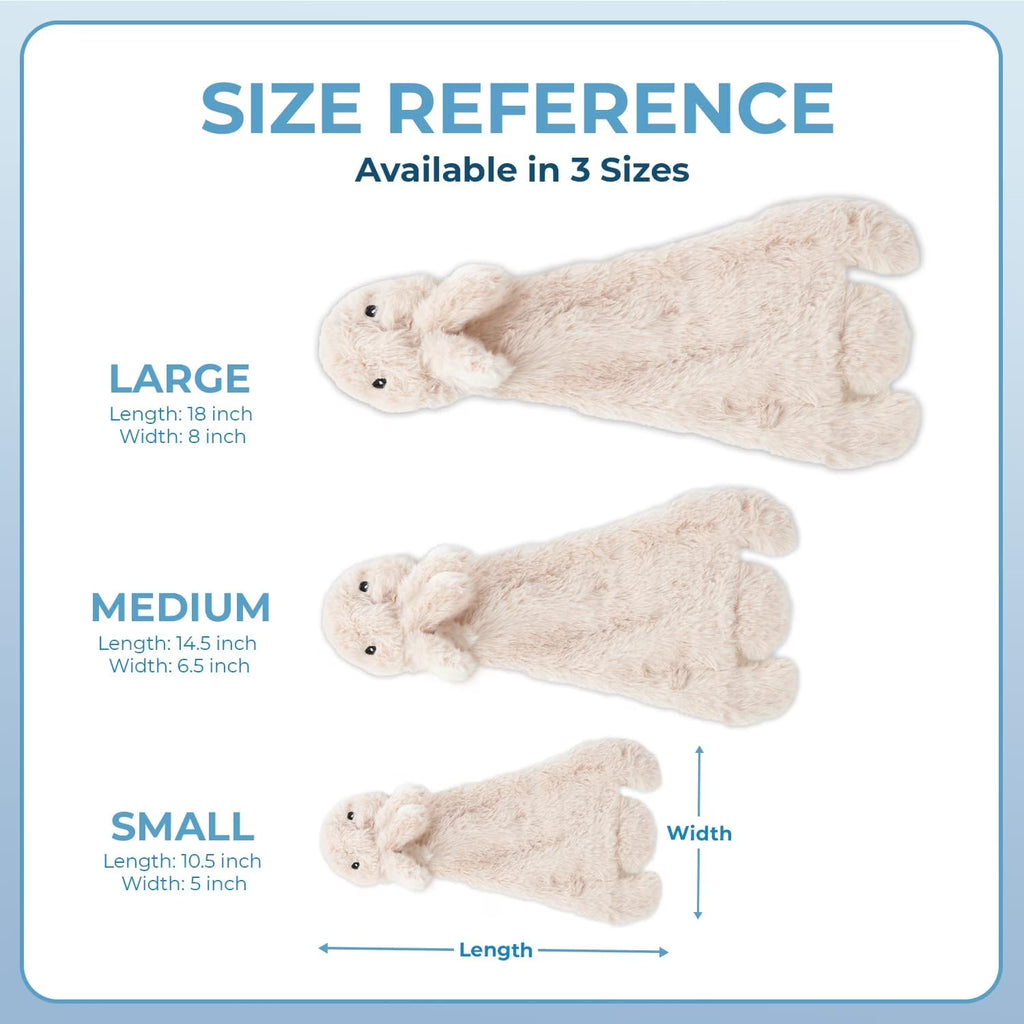 Dog Squeaky Chew Toys Fun Skin,Plush,Log, Small, 4 in 1
