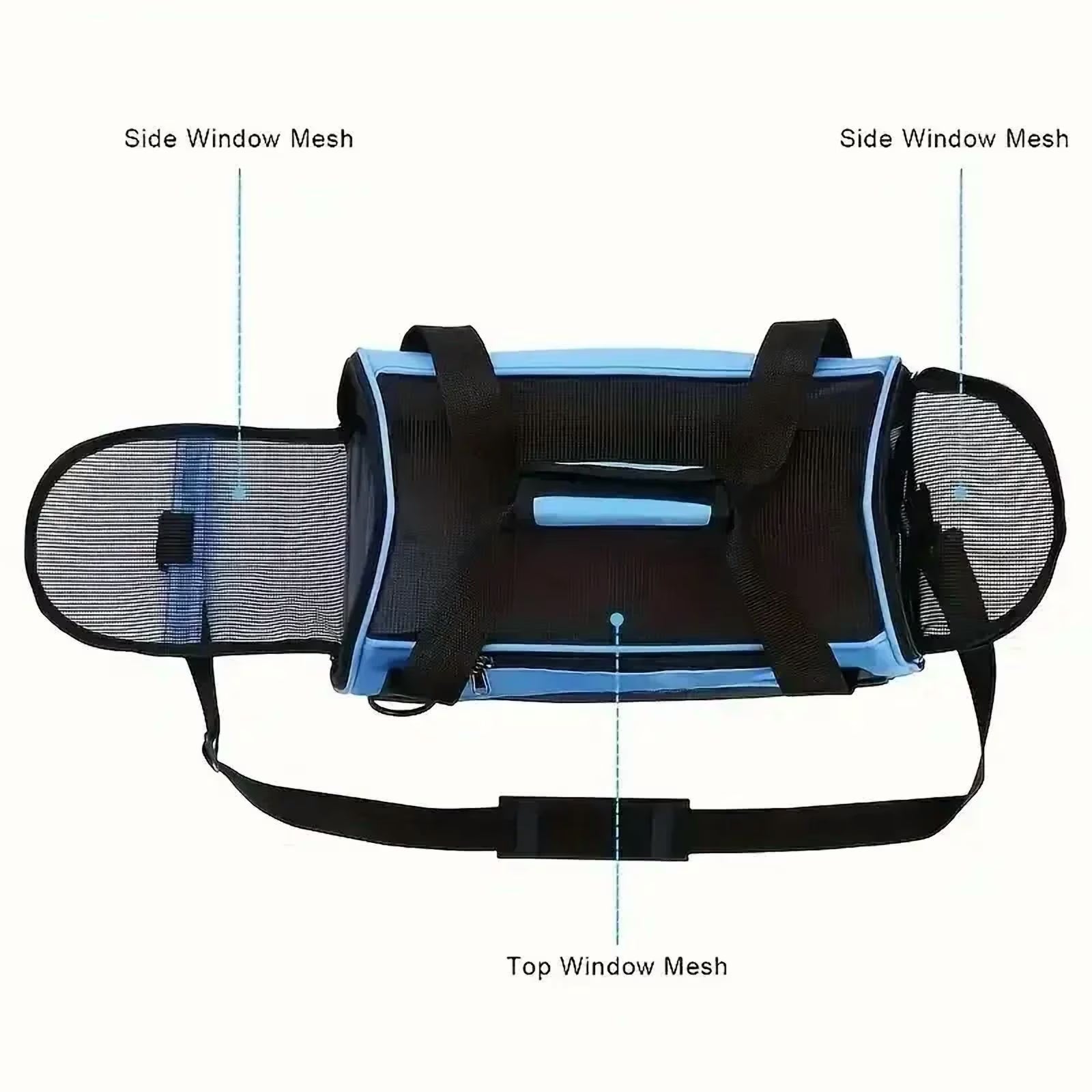 Cat Bags Portable Dog Carrier Bag Mesh Breathable Carrier Bags for Small Dogs Foldable Cats Handbag Travel Pet Bag Transport Bag