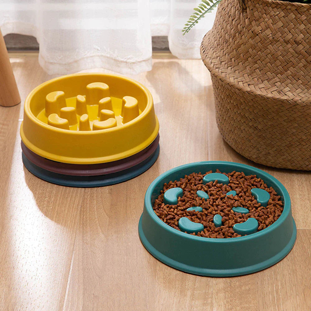 Slow Feeder Food Bowl for Anxious Dogs