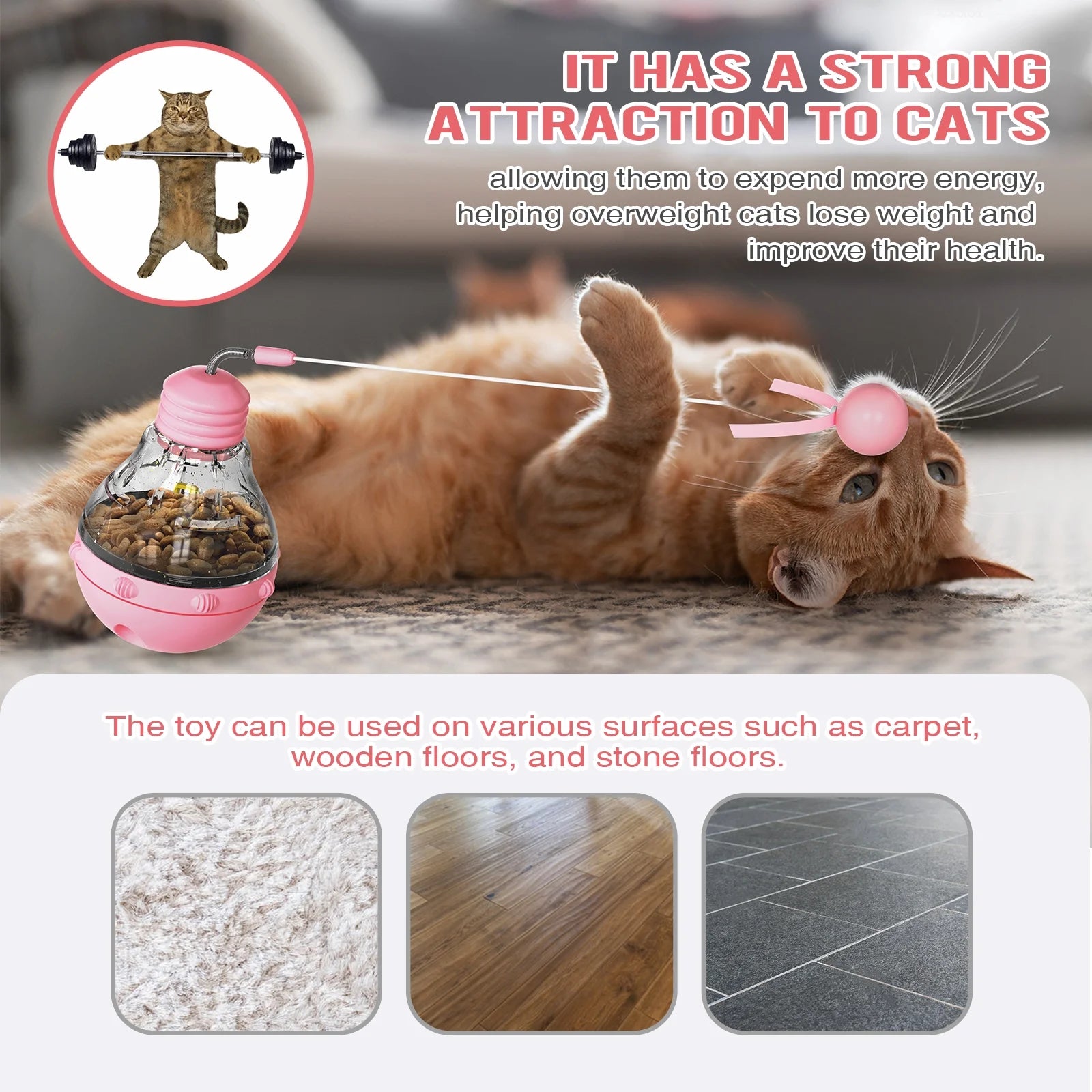 Cat Interactive Toys for Indoor Cats Kitten Wand Feather Toy Weight Loss Kitty Funny Catnip Balls Pet Supplies Birthday Gift