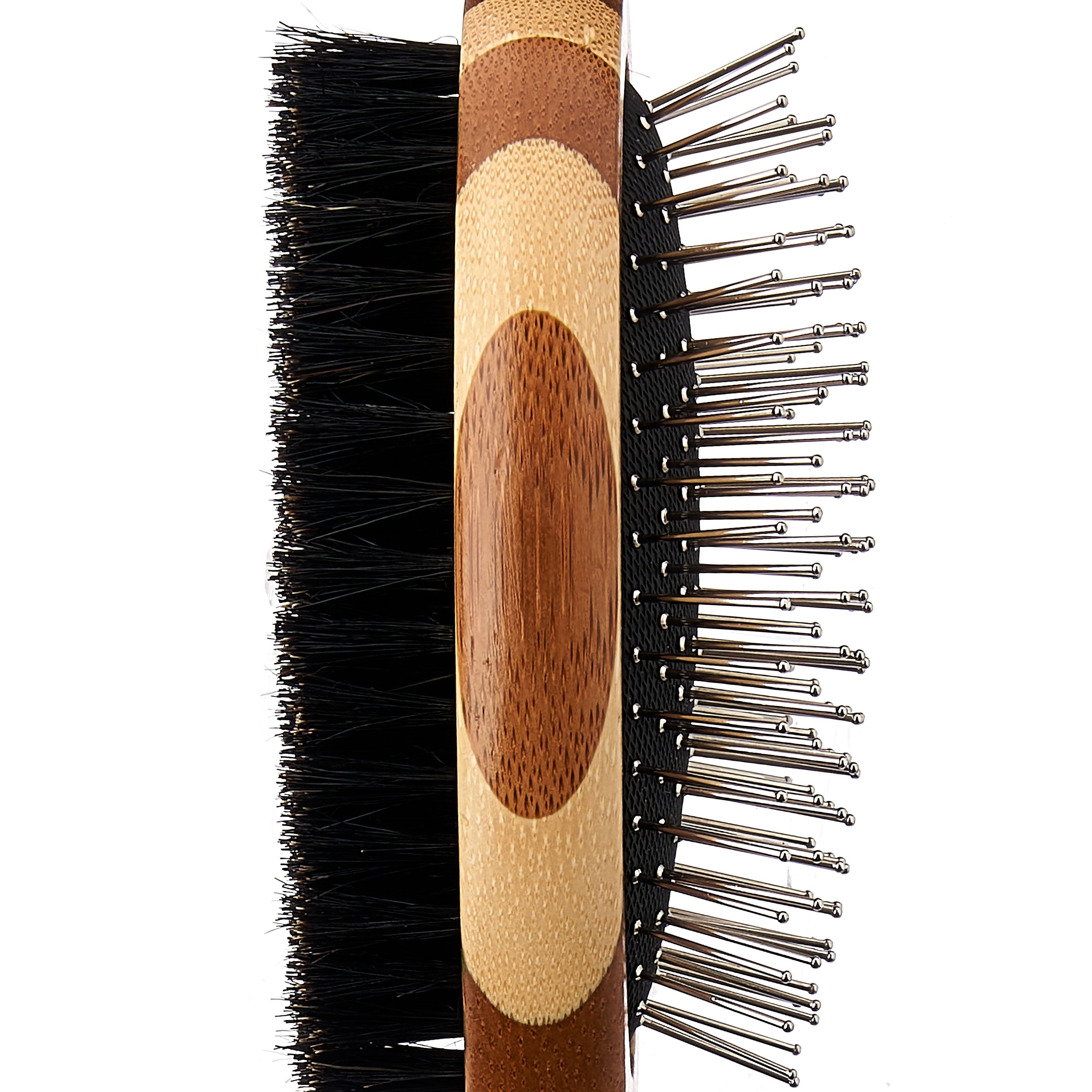 Bamboo Pin & Bristle Dog Grooming Brush