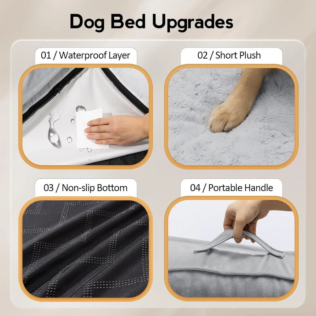 Large Orthopedic Dog Bed 