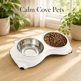 Double Inclined Pet Bowls