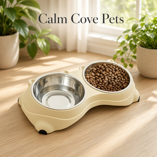 Double Inclined Pet Bowls