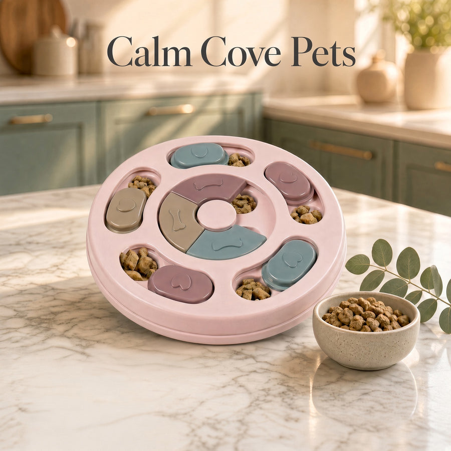 Enriching Puzzle Feeder for Dogs & Cats