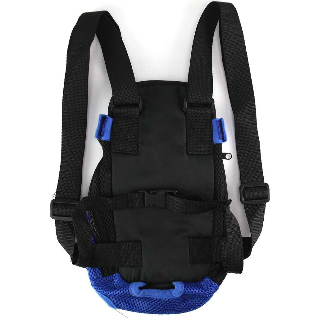 PULLIMORE Pet Carrier Backpack Front Pack, Dog Cat Carrier Travel Bag Adjustable Straps Legs Out for Small Medium Pets (S, Pink)