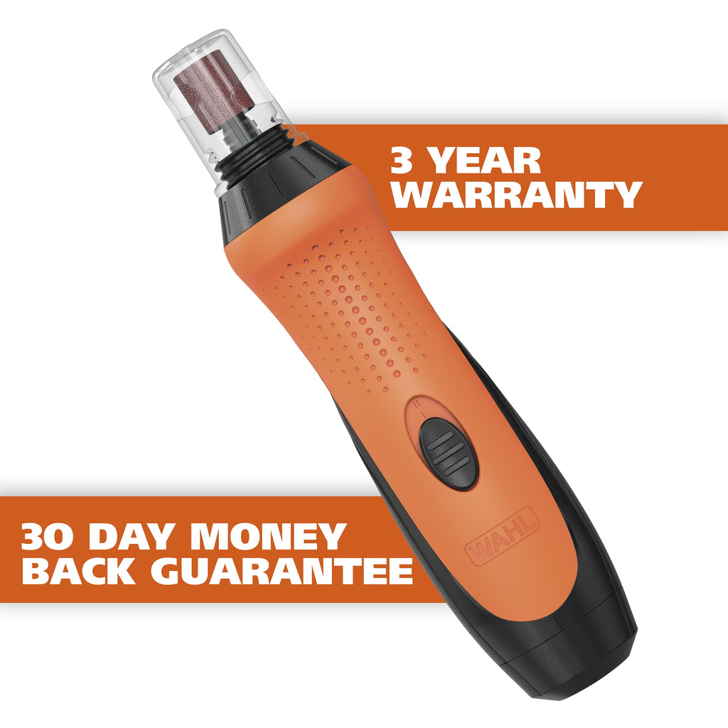 2 Speed Battery Dog Nail Grinder - Orange/Black 5974