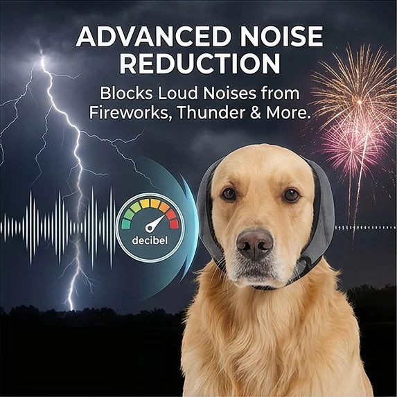 Dog Noise-Reducing Calming Ear Wrap