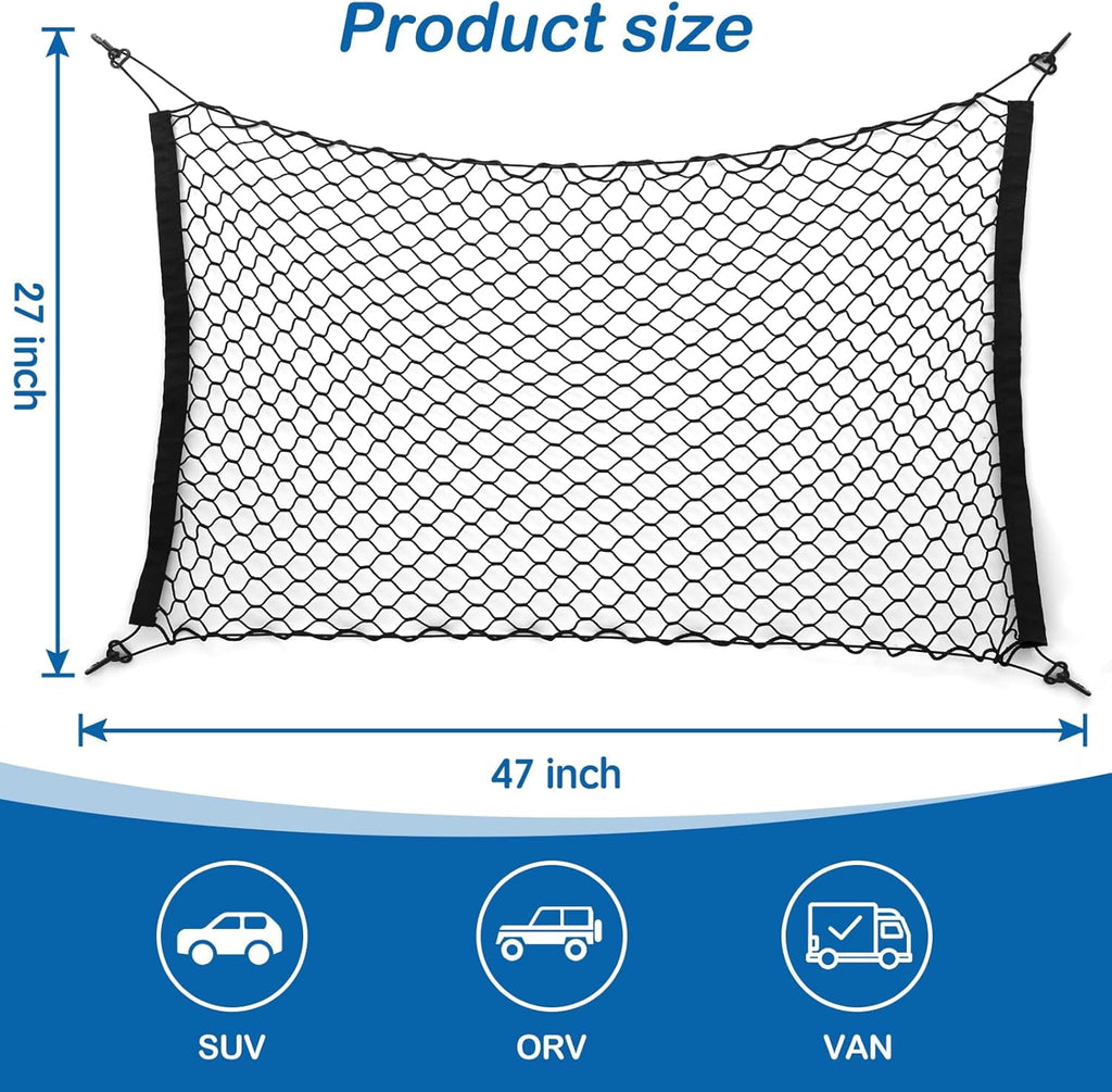 Pet Dog Car Barrier for Suv Car Net for Dogs Gate Gate for Car (47In X 27In)