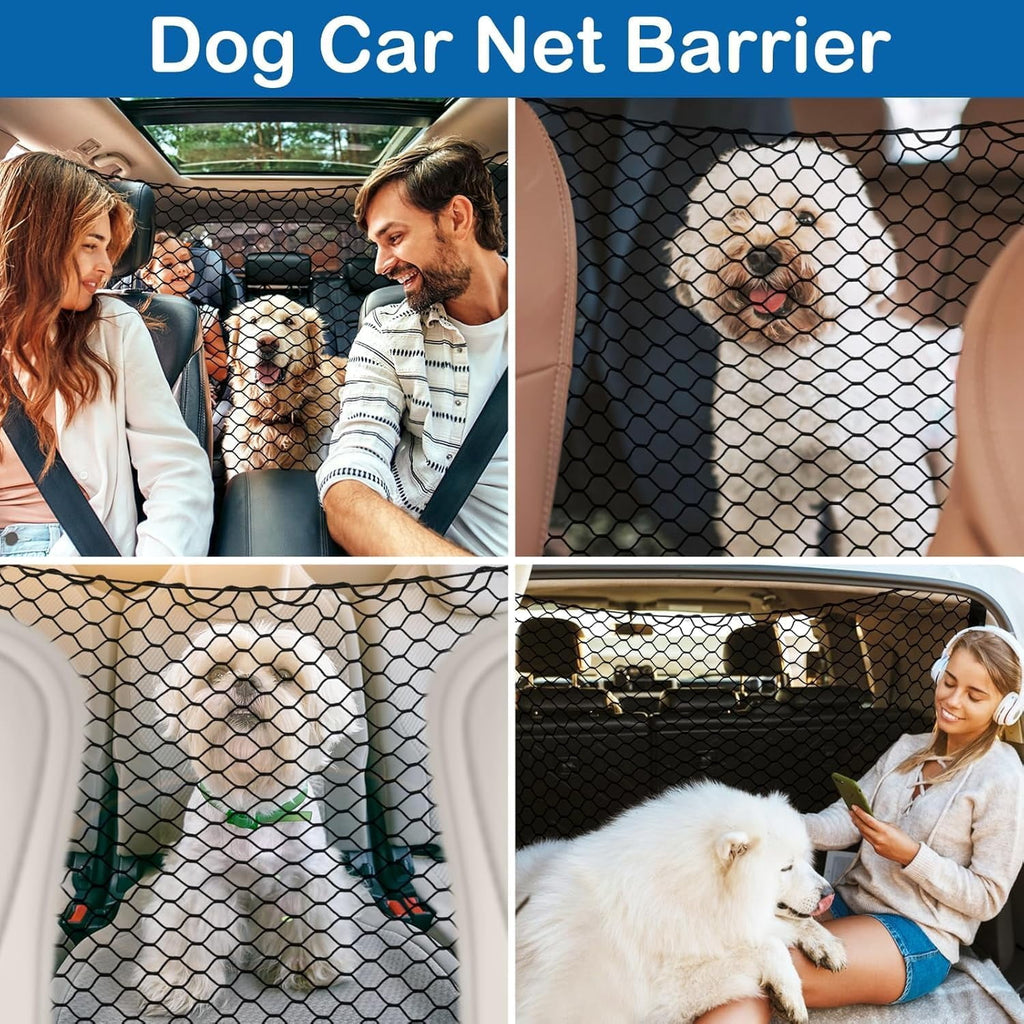 Pet Dog Car Barrier for Suv Car Net for Dogs Gate Gate for Car (47In X 27In)