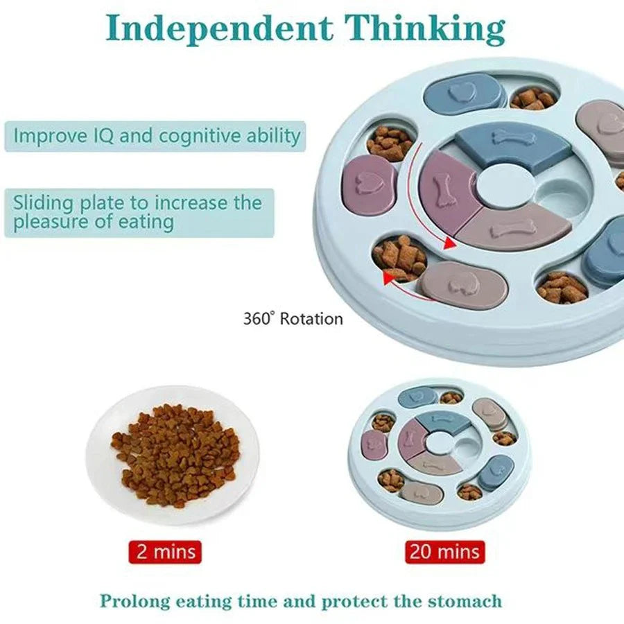 Puzzle Feeder for Anxious Dogs