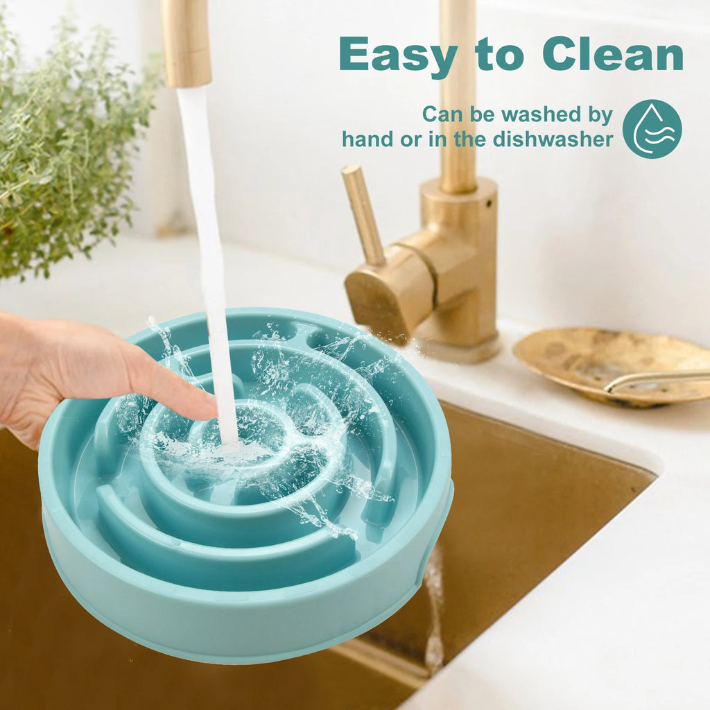 Slow Feeder Bowl for Cats & Dogs
