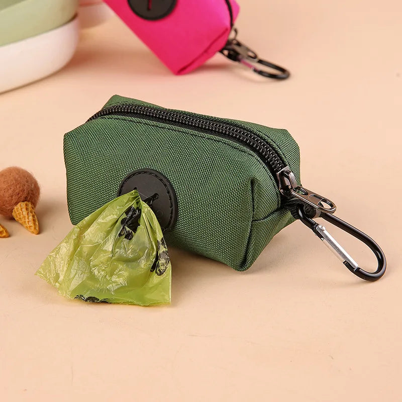 Canvas Dog Poop Bag Dispenser