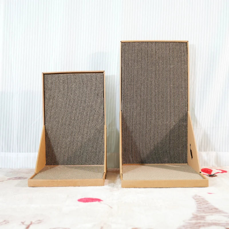 L-Shaped Wall Scratching Post for Cats