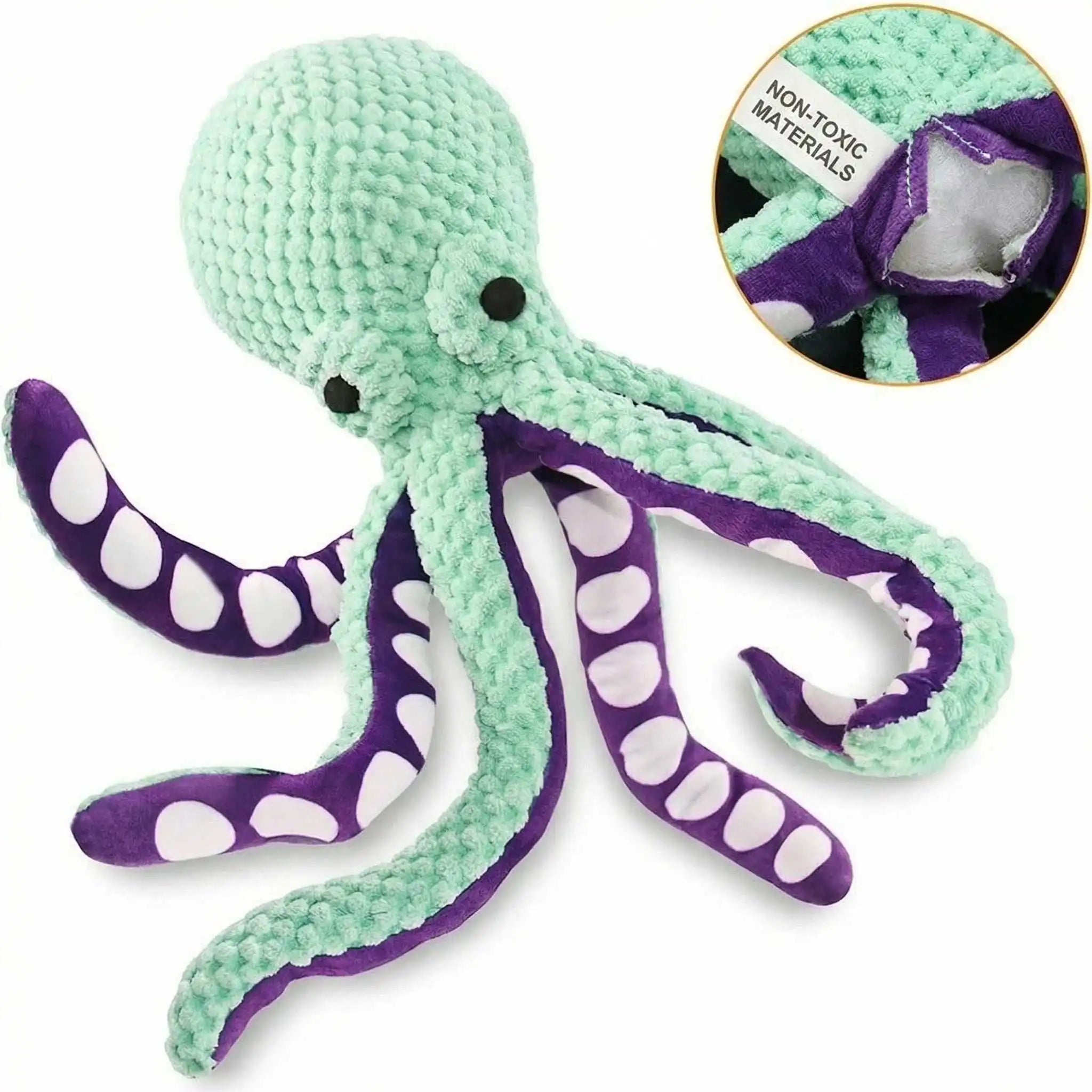 Octopus Squeaky Toy