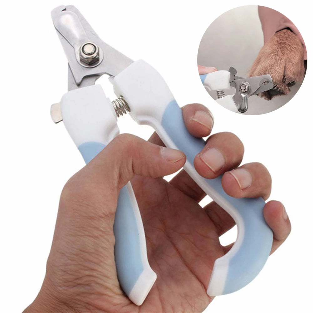 Spring-Loaded Pet Nail Clippers