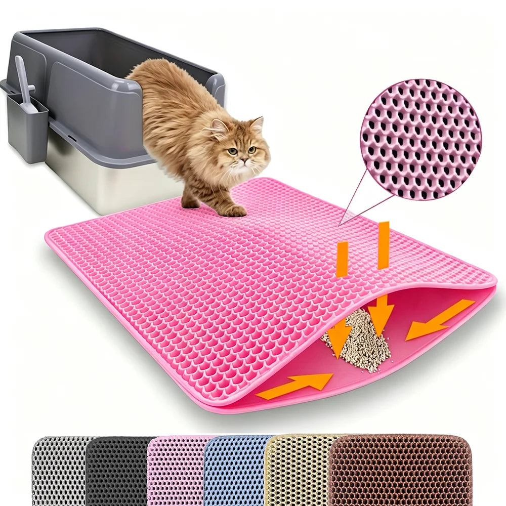 Cat Litter Mat with Removable Cover