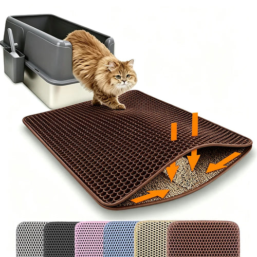 Cat Litter Mat with Removable Cover