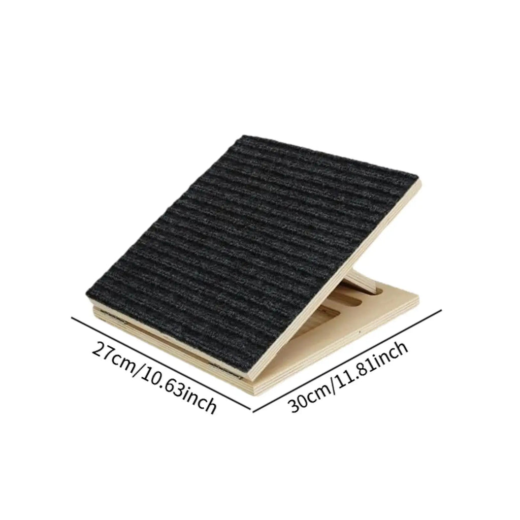 Foldable Wooden Pet Ramp with Non-Slip Mat