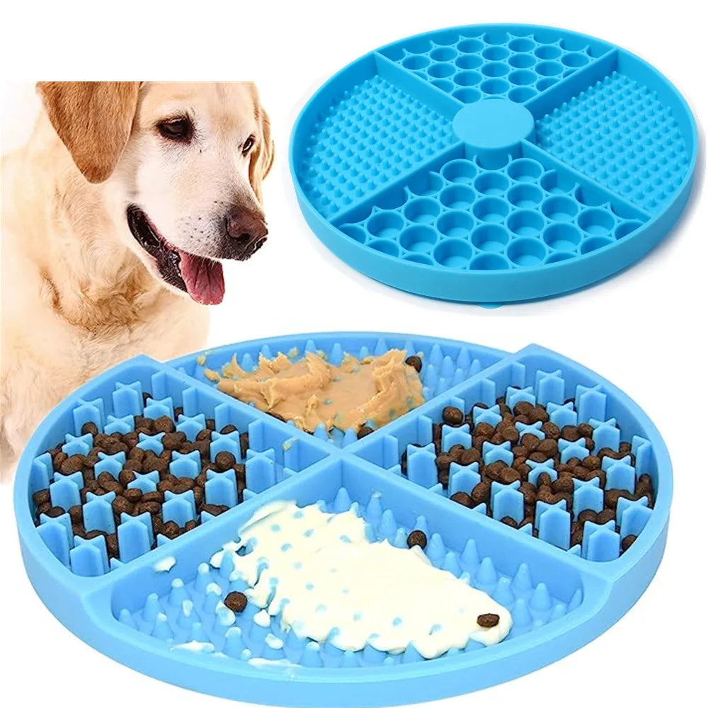 Silicone Pet Lick Mat with Suction Cups