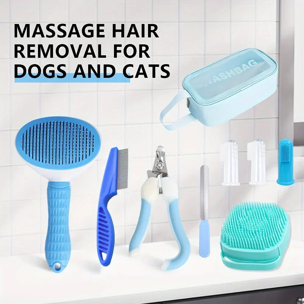 9-Piece Pet Grooming Kit