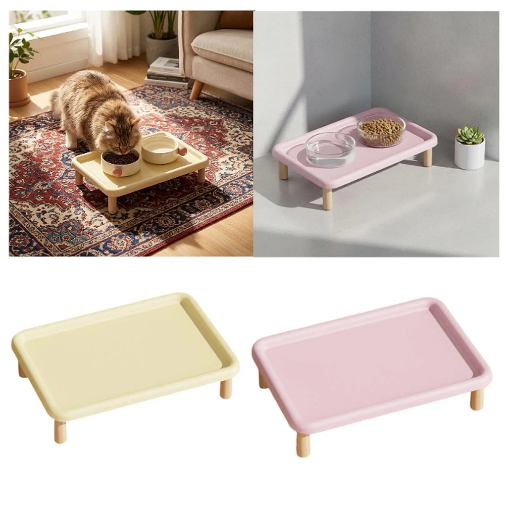 Elevated Pet Feeding Station | Raised Food & Water Bowl Stand