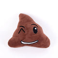 Poop Emoji Squeaky Plush Dog Toy