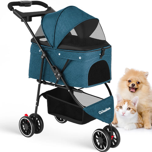 3-Wheel Pet Stroller