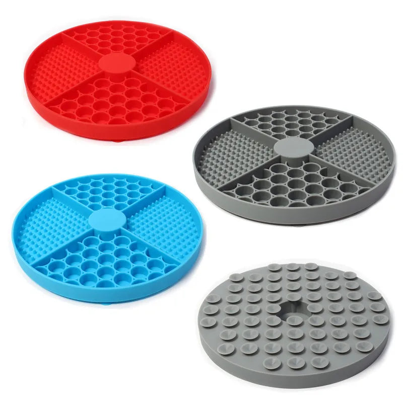 Silicone Pet Lick Mat with Suction Cups