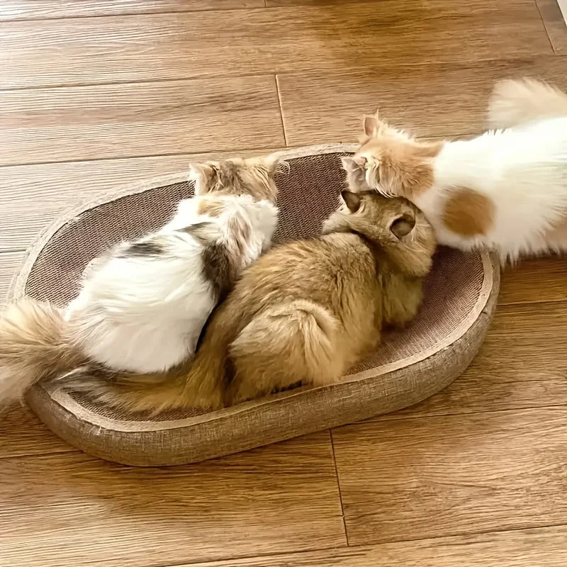 Handmade Cat Scratching Post with Ball