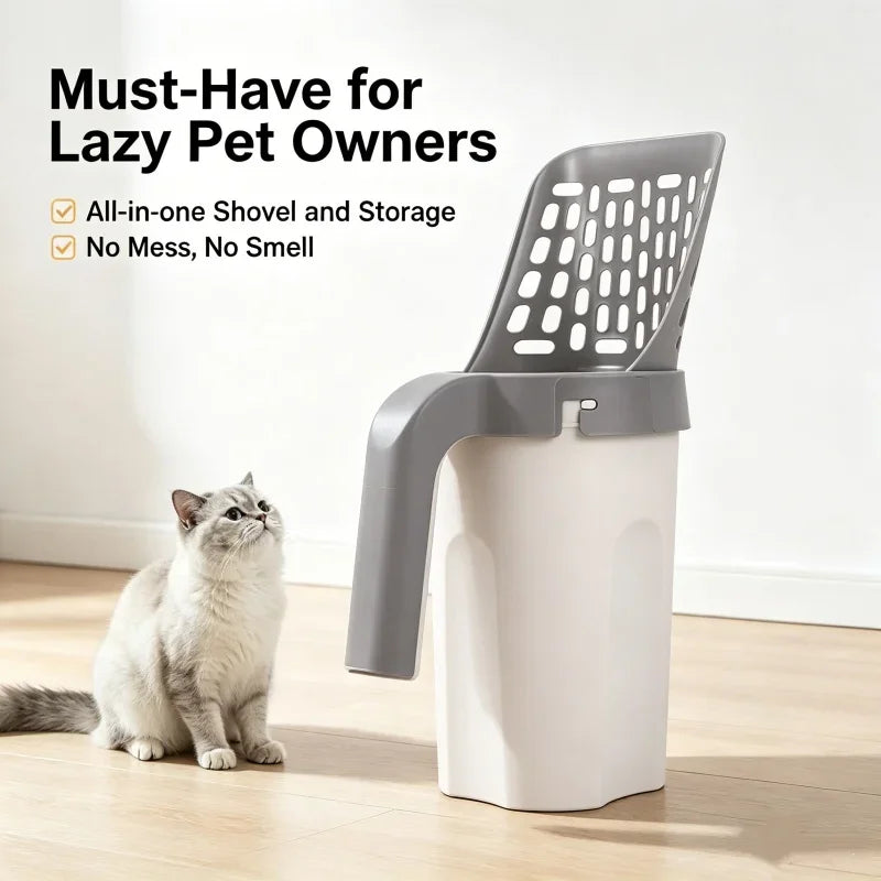 All-in-One Cat Litter Scoop