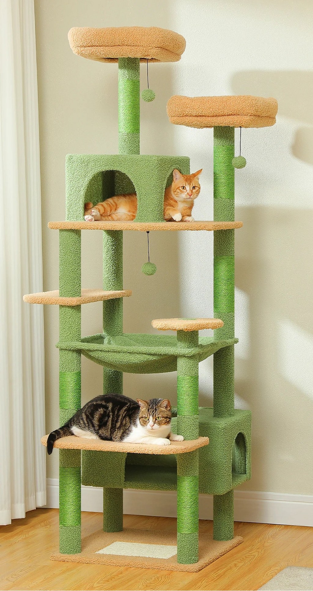 Large 8-Level Cat Tree Tower