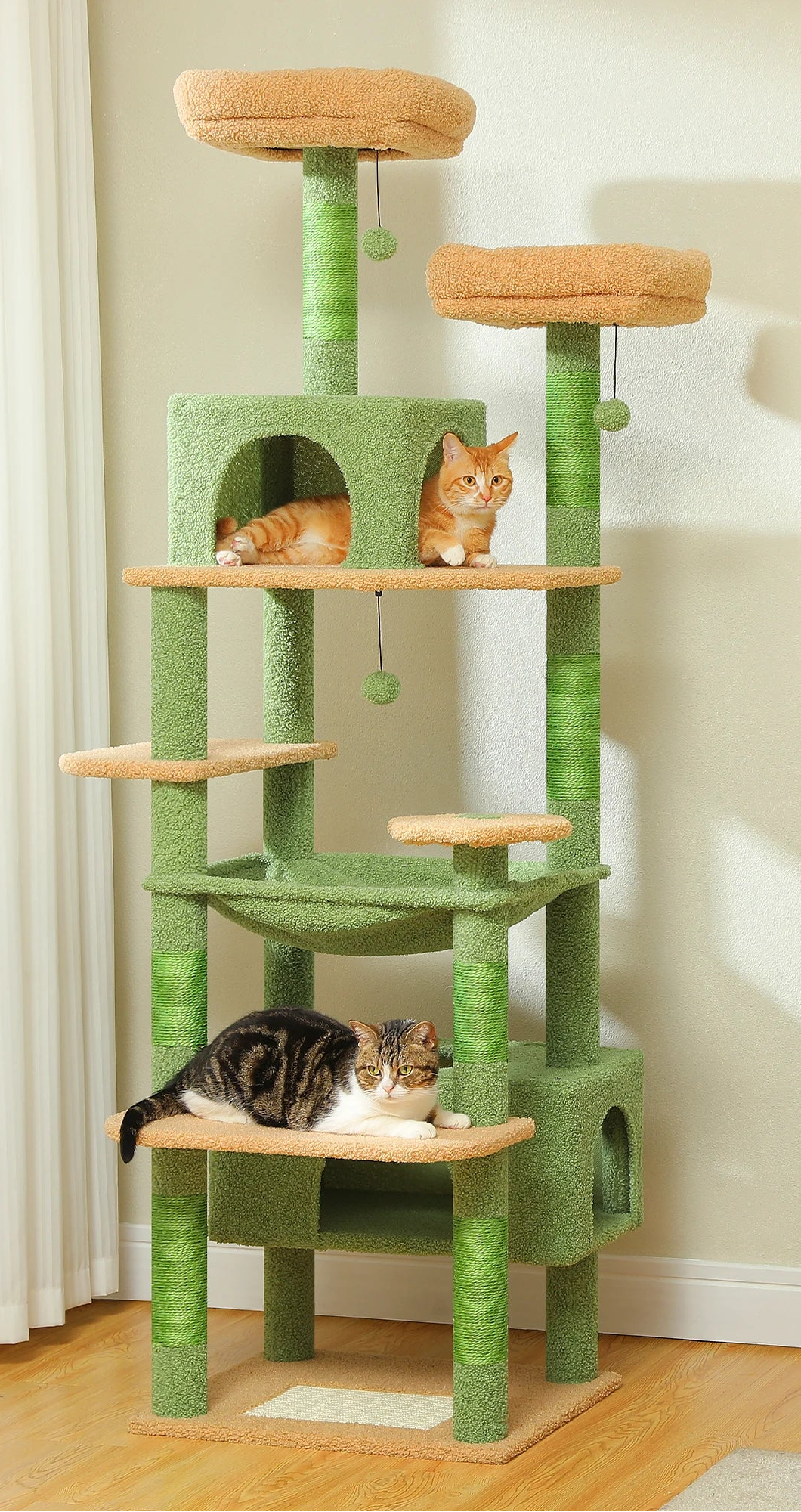 Large 8-Level Cat Tree Tower