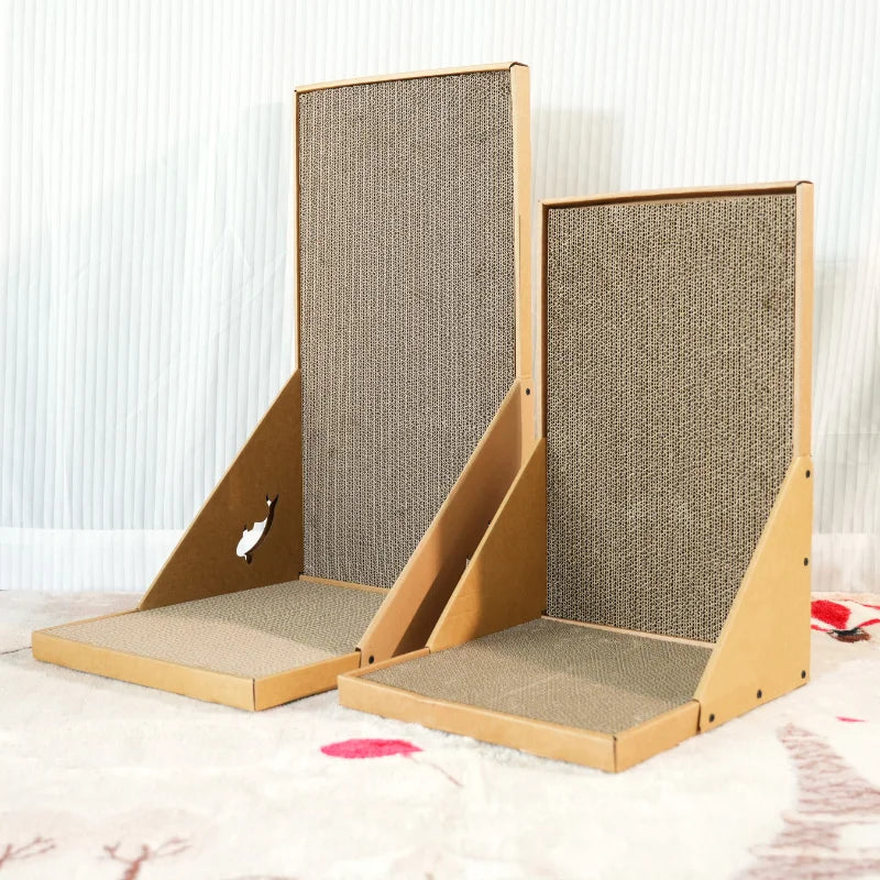 L-Shaped Wall Scratching Post for Cats