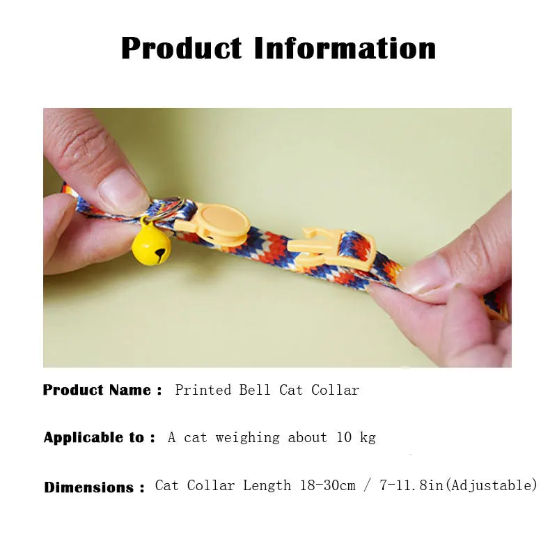 Cute Cat Bell Collar
