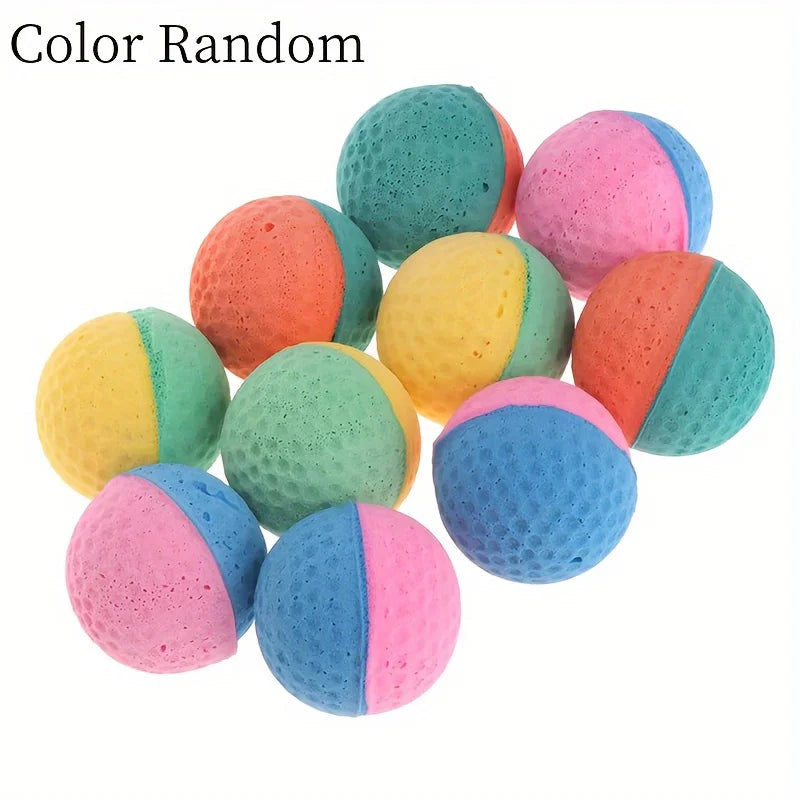 Cat Foam Ball Toys (10-Pack)