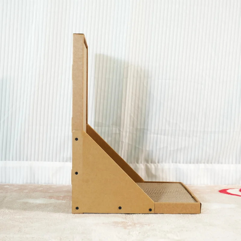 L-Shaped Wall Scratching Post for Cats