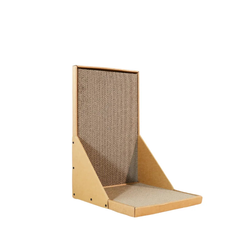 L-Shaped Wall Scratching Post for Cats