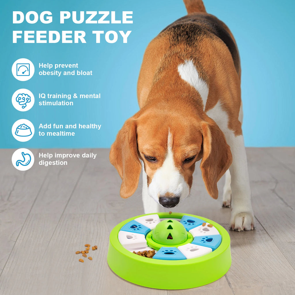 Puzzle Slow Feeder Dog Bowl