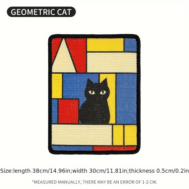 Wall-Mounted Cat Scratching Pad