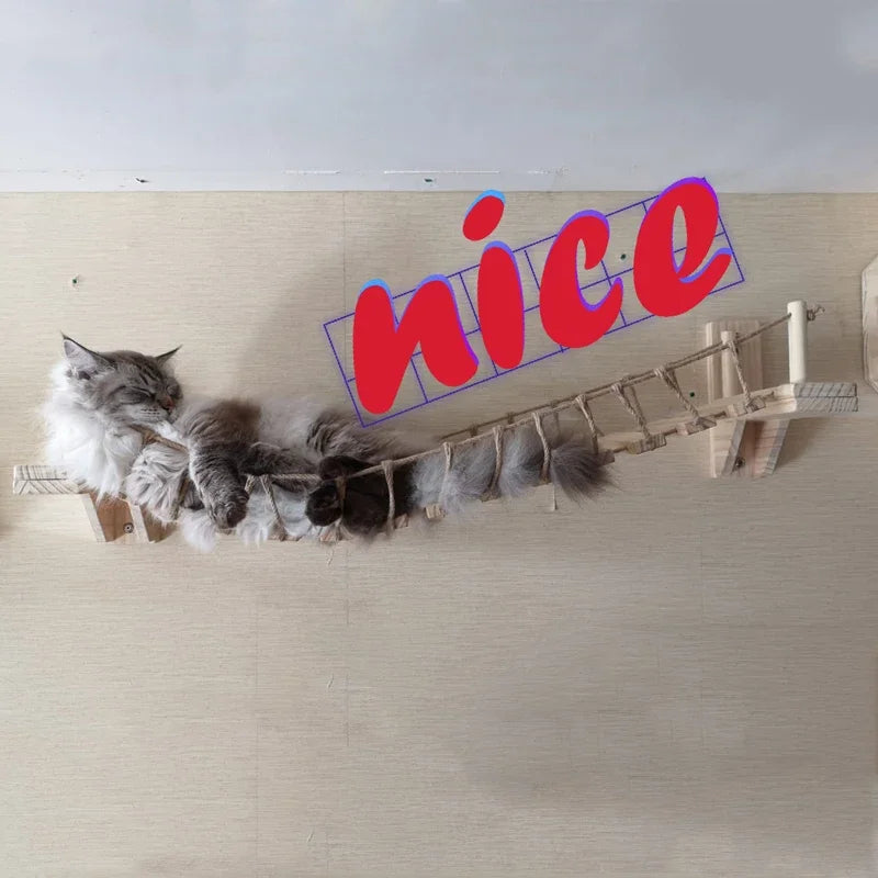Wall Mounted Cat Bridge