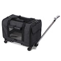 Rolling Pet Carrier with Wheels