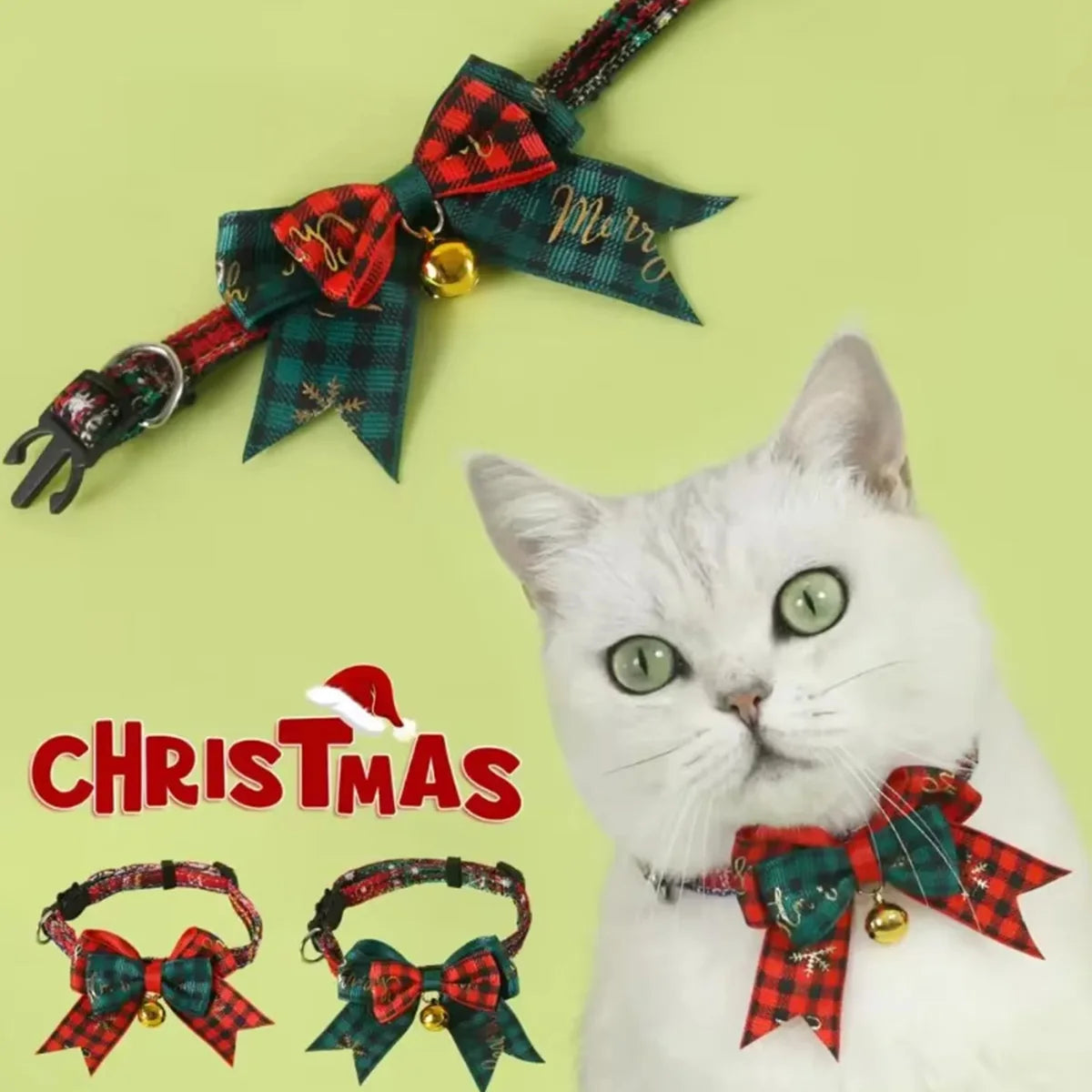 Christmas Bell Collar for Cats & Dogs