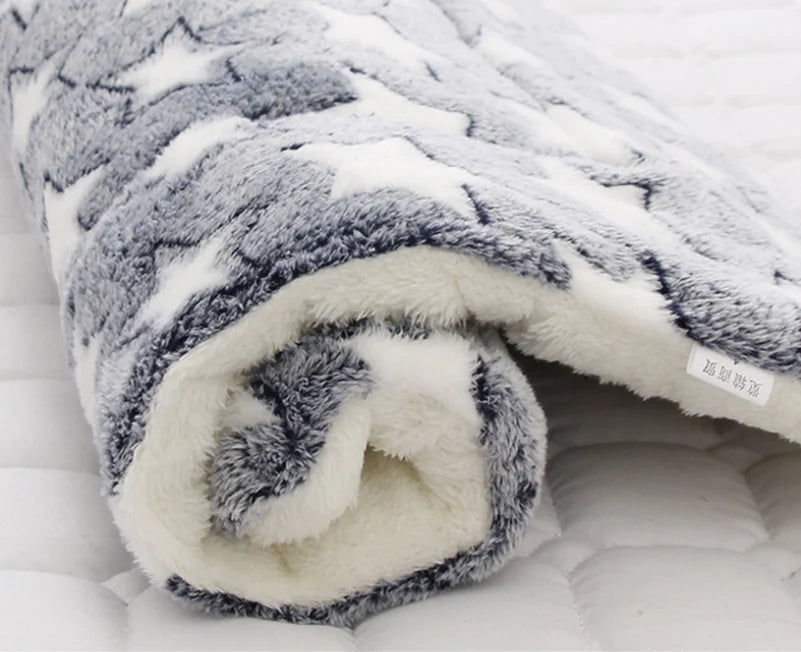 Soft Blanket Grey with Stars