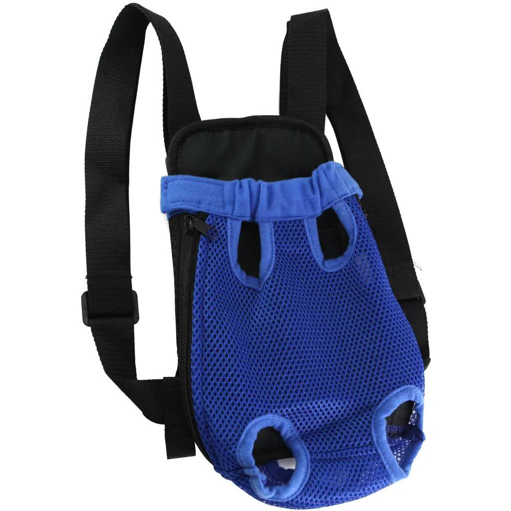 PULLIMORE Pet Carrier Backpack Front Pack, Dog Cat Carrier Travel Bag Adjustable Straps Legs Out for Small Medium Pets (S, Pink)