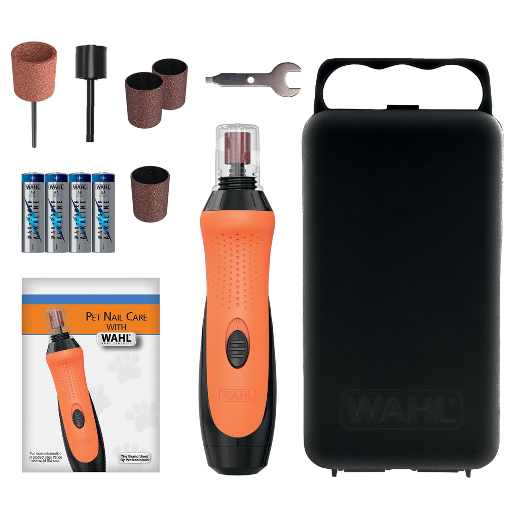 2 Speed Battery Dog Nail Grinder - Orange/Black 5974