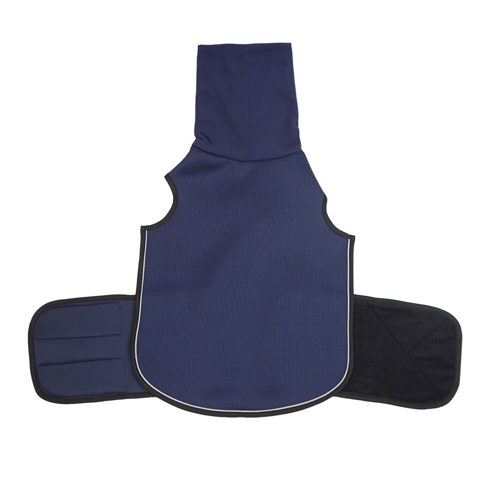 Dog Anxiety Jacket, Calming Vest for Dogs, Polyester Spandex with Reflective Strip, 2-Way Wear Adjustable Fit for Small Medium Large Breeds, Breathable Mesh