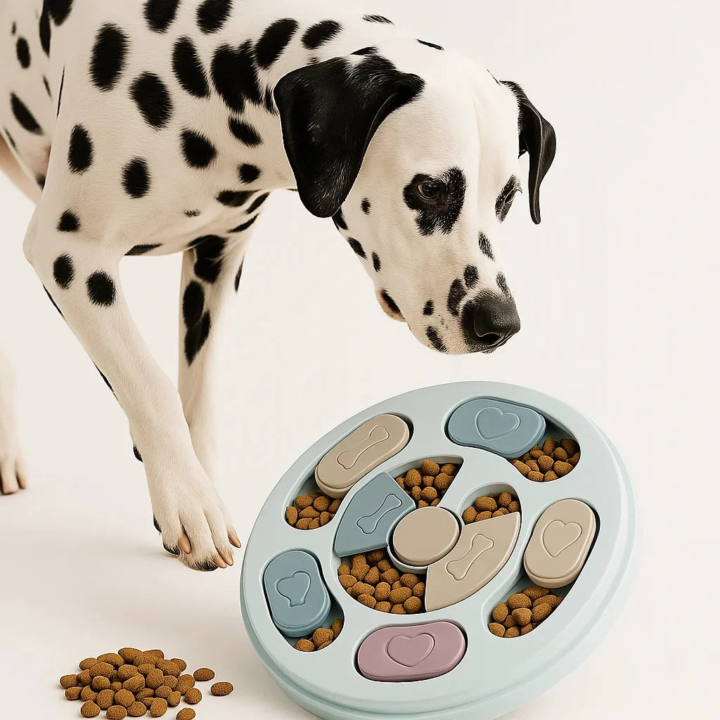 Puzzle Feeder for Anxious Dogs